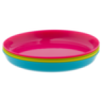 Kids Multicoloured Plate Set 290ML 4 Piece