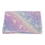 Kids Milky Way Stallions Glow In The Dark Blanket
