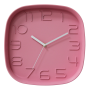 Square Pink Wall Clock SGN2664