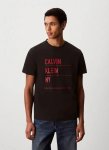 Calvin Klein Ny Graphic T-Shirt Black - XXL Black