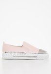 Footwork Kerry Diamante Toe Cap Slip-on - Pink