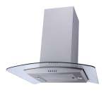 Falco 60CM Island Curved Glass Extractor Fan- FAL-60-IS60A