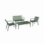 Isabella 4 Piece Patio Set - Beige