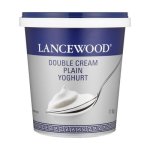 Lancewood Double Cream Plain Yoghurt 1KG