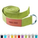 Yoga Belt 260X3.8CM - Lime Green