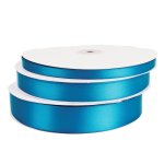 Sfs Deep Turquoise Satin Ribbon 30MM