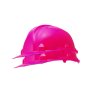 Hard Hat Safety Cap Bright Pink Lined 2 Pack