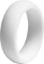 Killer Deals Wedding/commitment/exercise Silicone Ring For Ladies White - 6 8MM