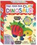 Make Your Own Clay Dinosaur - Craft Box Set For Kids   Book