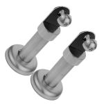 2PCS Stainless Steel Urinal Partition Bracket With 6CM Single-sided
