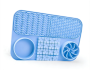 Silicone Pet Slow Feeder Mat - Multi-textured Lick Pad For Dogs And Cats