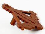 Parts Minifigure Weapon Crossbow With Arrow Pixelated Minecraft 65510