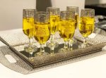 Pewter Rect Mirror Serving Tray