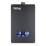 Totai 13 GWH12GL Indoor Fan Forced Gas Geyser 12L -black
