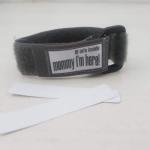 Grey Kids Id Wristband