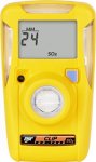 Bw Technologies BWC2-S Bw Clip Single Gas SO2 Monitor 5 10 1.1 X 2.0 X 3.4 In. Yellow