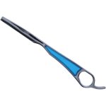 Feather Styling Type Razor Chrome & Blue Handle