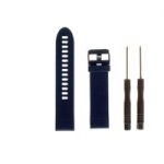 Silicone Plain Watch Strap - Garmin Venu/ Vivomove 3/ Vivoactive 3/ Forerunner 245/ Forerunner 645 Navy