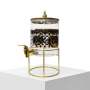 3.6LT Islamic Print Beverage Dispenser Clear