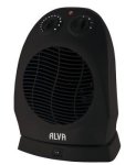 Alva Electric Fan Heater 2000W Oscillation Black