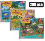 Puzzle Jigsaw Asstd 208PC