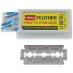 Feather New Hi-stainless Double Edged Blades 10 PACK