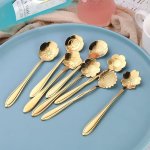 8 PC Flower Spoon Gift Set