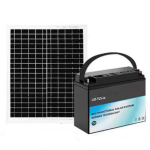 Portable Solar Lighting Kit With Battery & Bulbs - Off-grid Power Solution