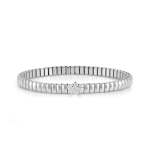 Extension Bracelet Stainless With Star And Stones