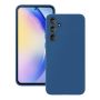 Liquid Silicone Back Case For Samsung Galaxy A05S- Blue