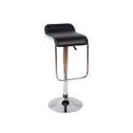 Backless Swivel And Adjustable Steel Frame Kitchen counter Bar Stool 683-BLACK