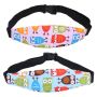 2PIECES Baby Car Seat Head Support Neck Protection Belt