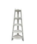 Zs - 5 Tier Freestanding Storage Corner Shelf For Home office