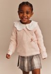 Bow-detail Jumper - Light Pink