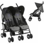 Chicco Echo Twin Comp Stroller Coal