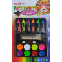 Face Paint 14 Color With Glitter 5 Packs