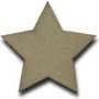 Dala Die-cut Wood Pack -stars 2CM 10 Pack