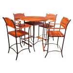 Teak Bar Set
