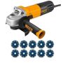 Ingco - Angle Grinder 115MM 950W With Segmented Diamond Blades 115MM 10PC