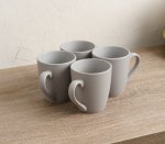 Comida - Mug 12OZ - 4PC - Grey