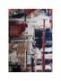 Bk Carpets & Rugs - Modern Contemporary Area Rug 2M X 2 9M - Beige Blue & Maroon Red