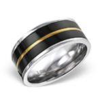C574-C17019 - Men's Stainless Steel Band Ring - Size 9 - Available On 7-14 Day Back Order