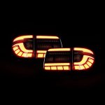 Nissan Patrol Y62 Bushdoof Blacked Out LED Tail Lights Pair For