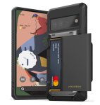 Google Pixel 6 Pro Premium Rugged Damda Glide Card Case Black Vrs Design