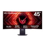 LG Ultragear 45" Ultra-wqhd 240HZ Oled Curved Gaming Monitor - 45GS95QE-B