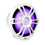 Fusion Signature Series 12 1 400 Watt Sports White Marine Subwoofer With Crgbw