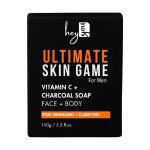 Ult Skin Game Charcoal Vit. C Bar Soap 150G