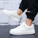 Men's Spring And Autumn Low Top Skate Shoes Breathable Lace Up Casual Shoes With Comfy Soft Sole Non Slip For Outdoor Walking Jo