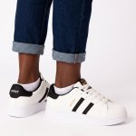 Soviet L Stargaze Casual Sneaker - White And Black - 9