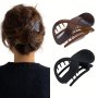 Matte Design French Concord Hair Clips Resin Hair Claw Clips Hair Styling Accessories For Women